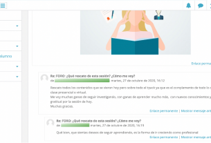 Foro del curso